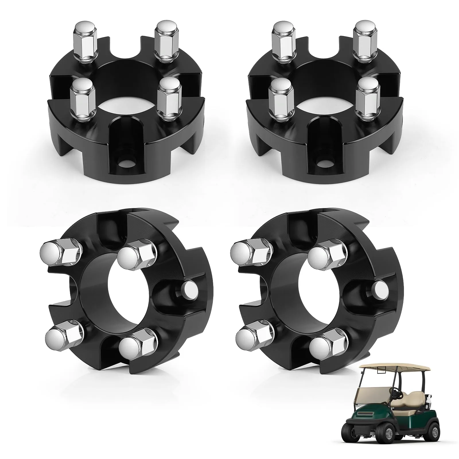 Panglong Golf Cart Wheel Spacers for Yamaha Club Car E-Z-GO