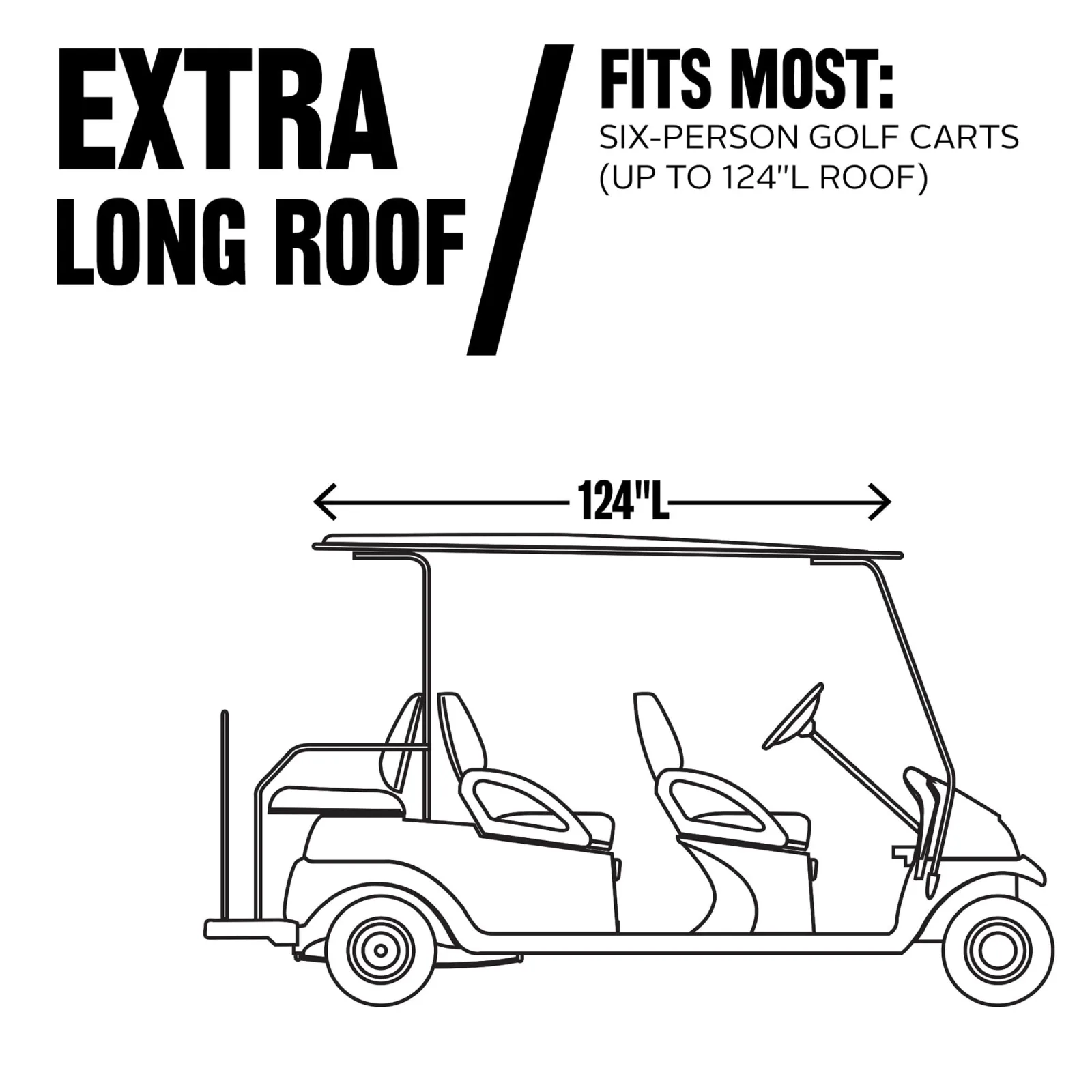 Classic Accessories Fairway Golf Cart Enclosure 40-051-345801-00 image 2