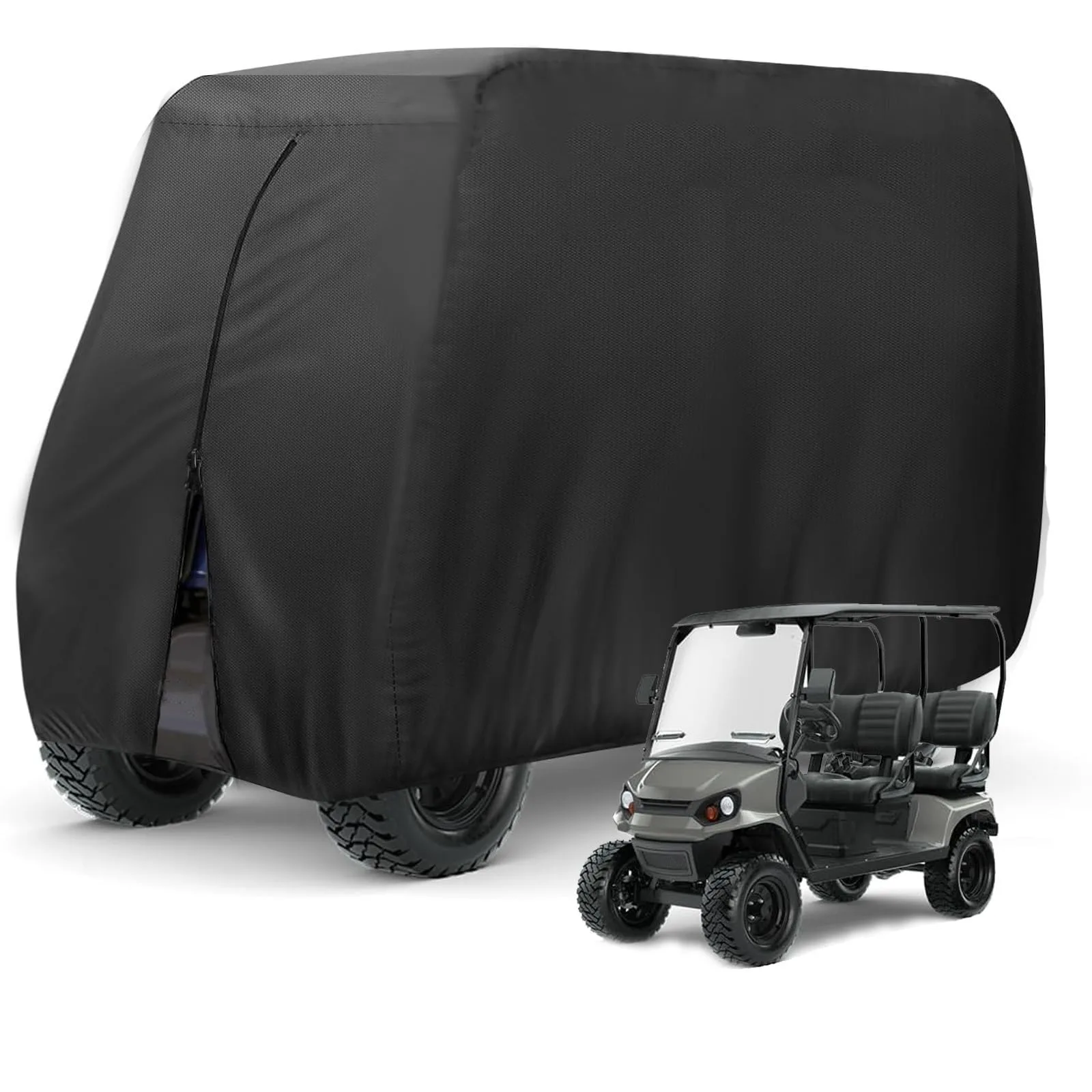 Hiyoker Golf Cart Cover for Polaris GEM E825 4-Passenger (2000–2010)