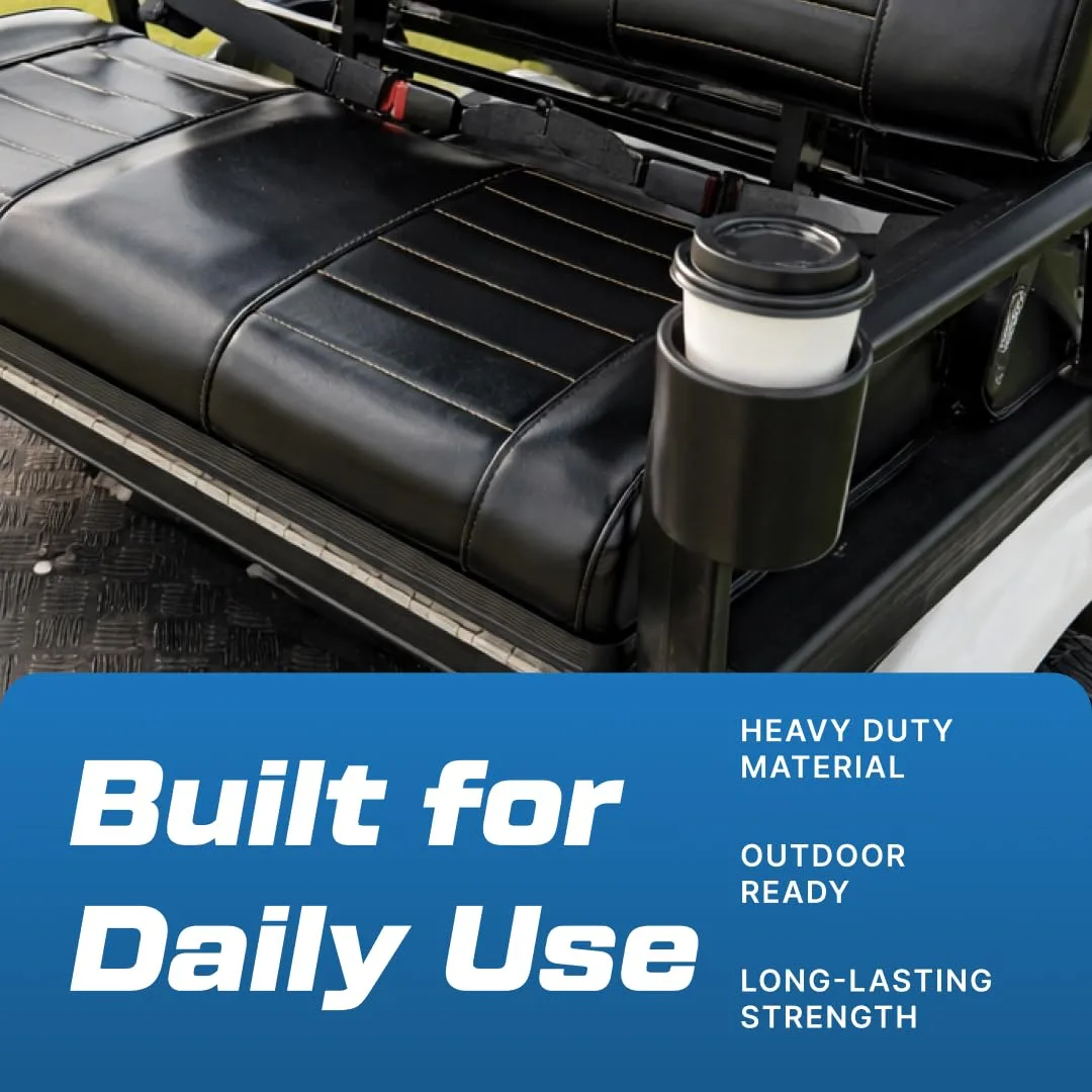 Evolution Golf Cart Rear Seat Cup Holder Kit 2.03.0793 image 4