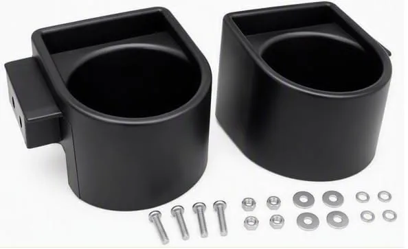 Evolution Golf Cart Rear Seat Cup Holder Kit 2.03.0793