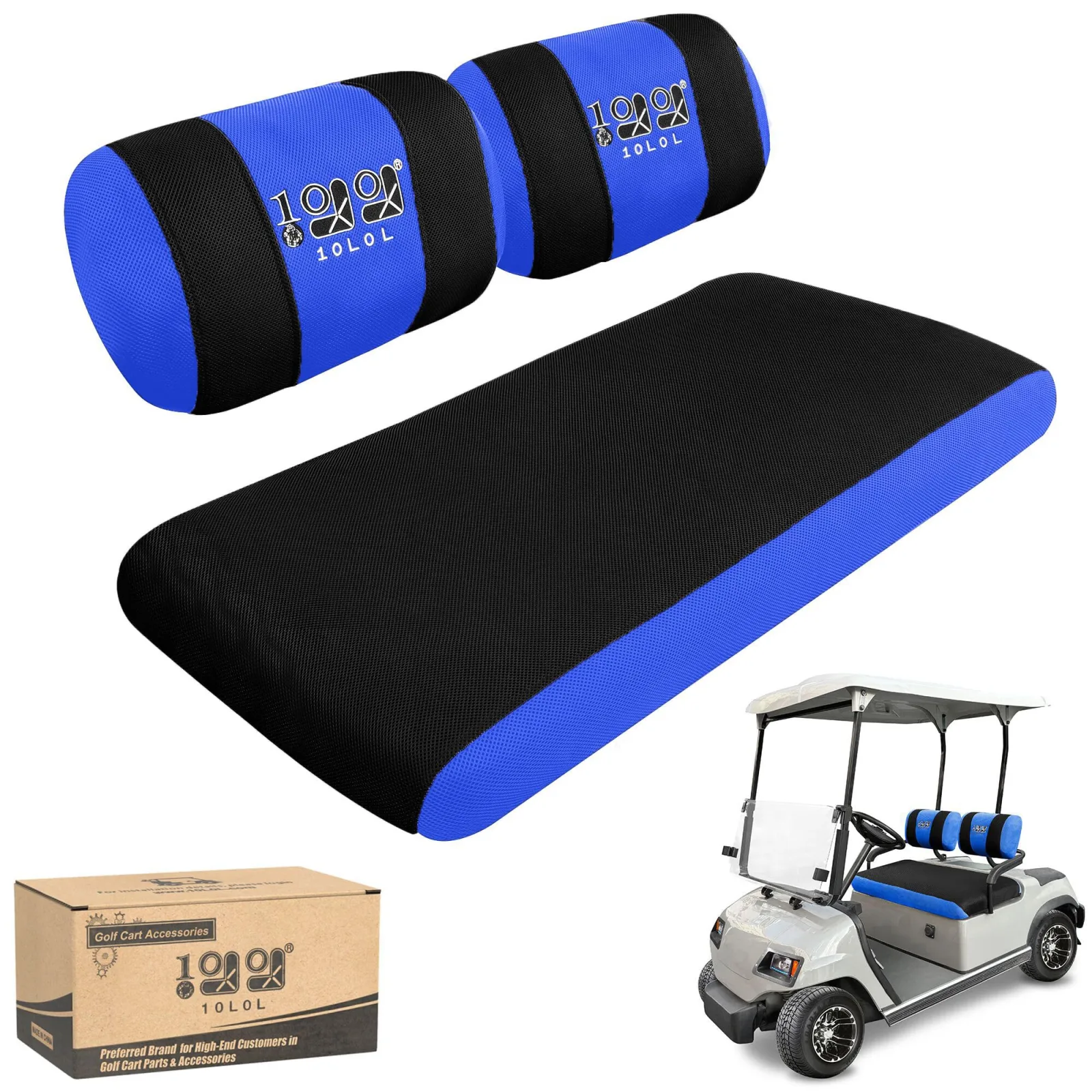 10L0L G22-COVER Golf Cart Seat Cover Set