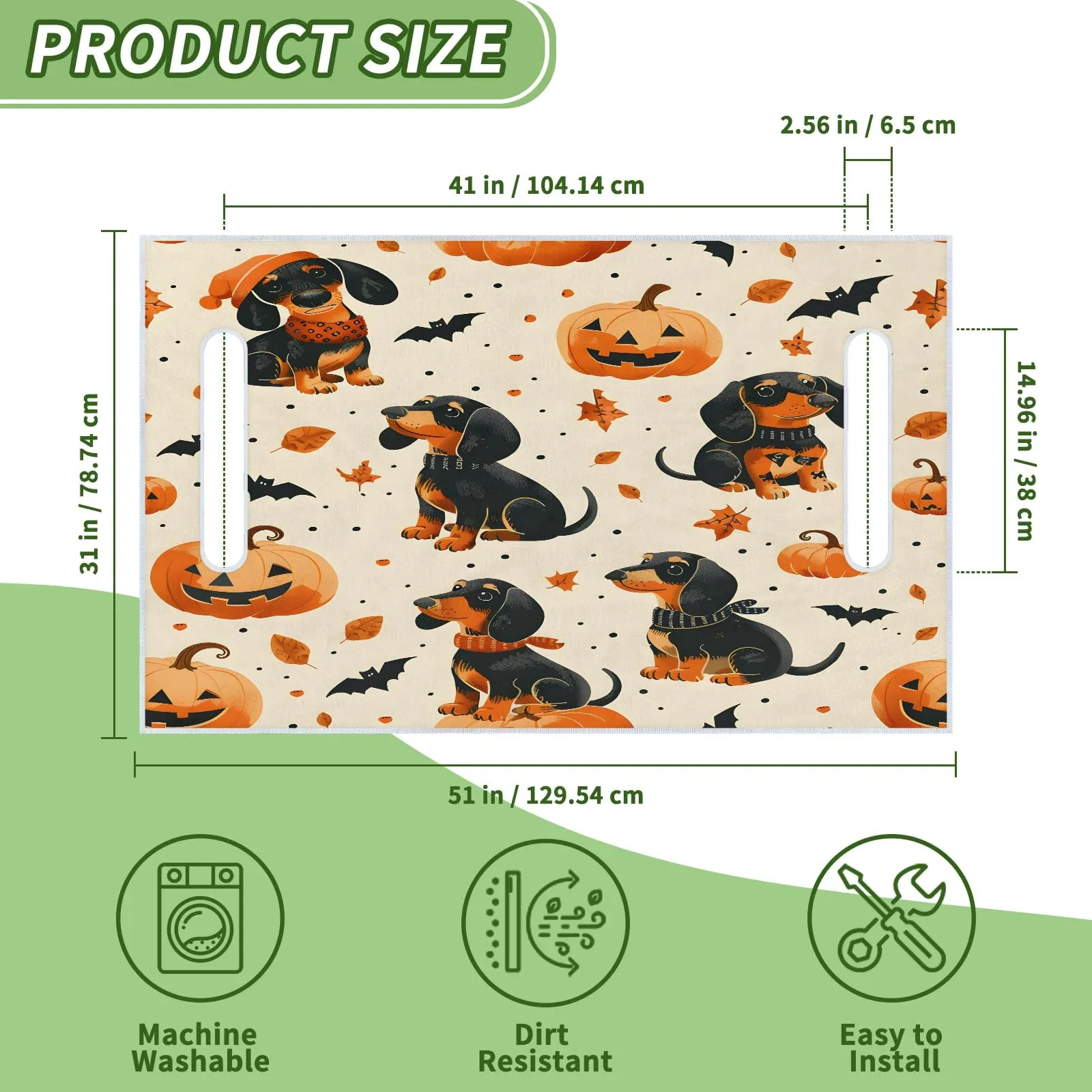 Tiveruda Golf Cart Seat Cover for Double Seats image 2