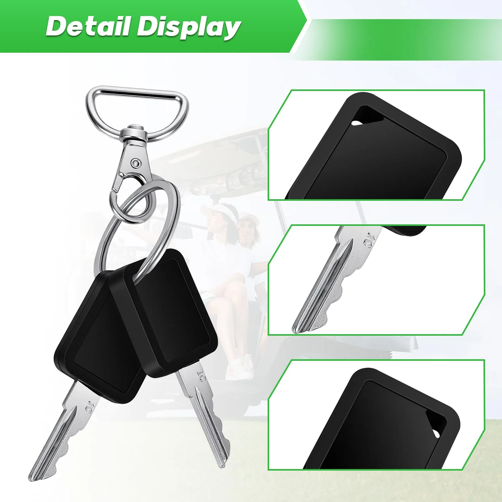 ranwin 1C 105068003 Key for Club Car Carryall image 3