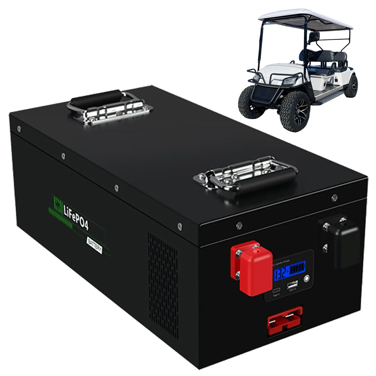 SSCYHT 12.8V 160Ah LiFePO4 Lithium Battery