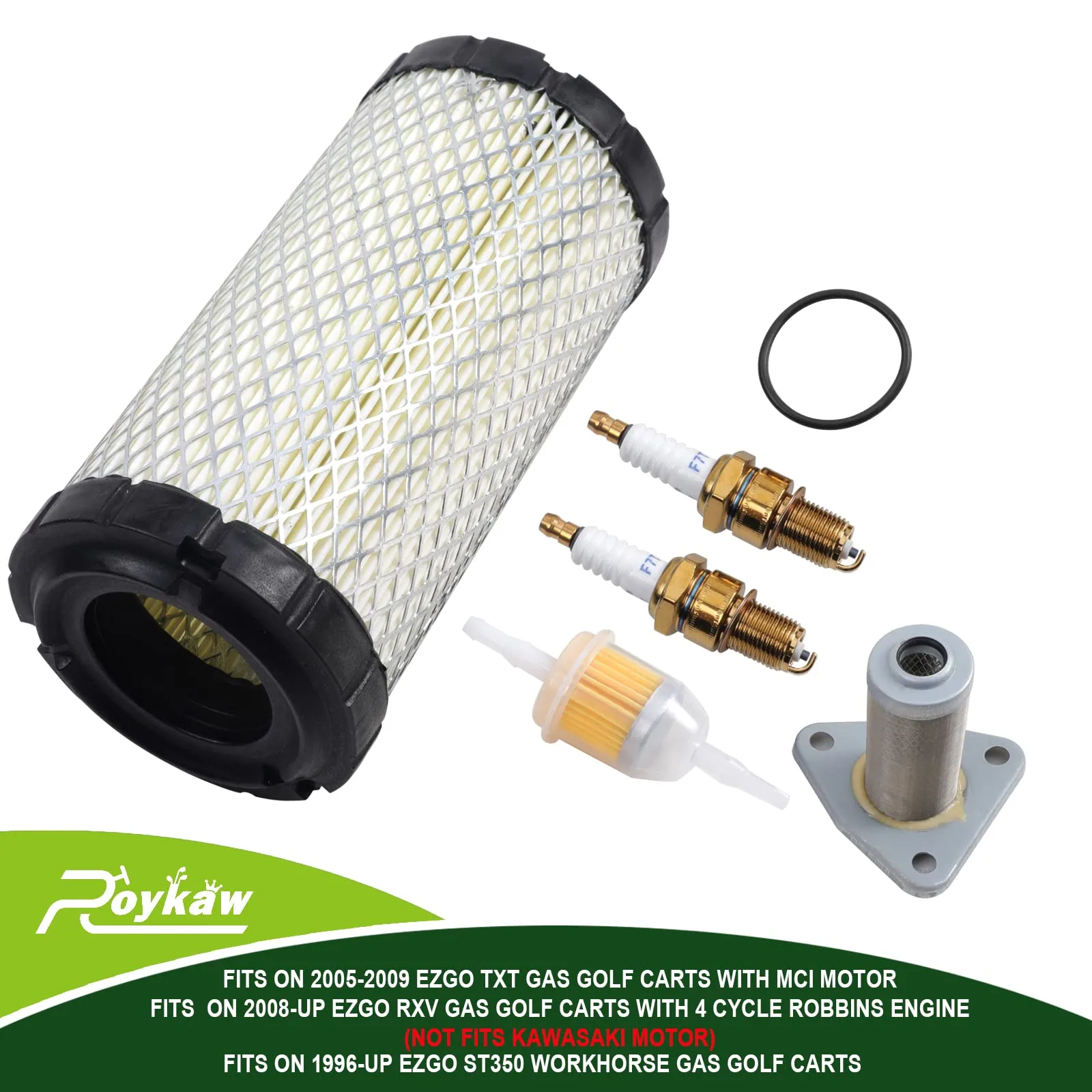 Roykaw E-Z-GO Gas Golf Cart Tune-Up Kit RXV image 2