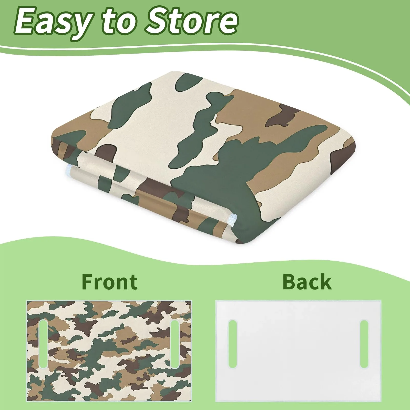 Tiveruda Golf Cart Seat Cover for Double Seats image 4