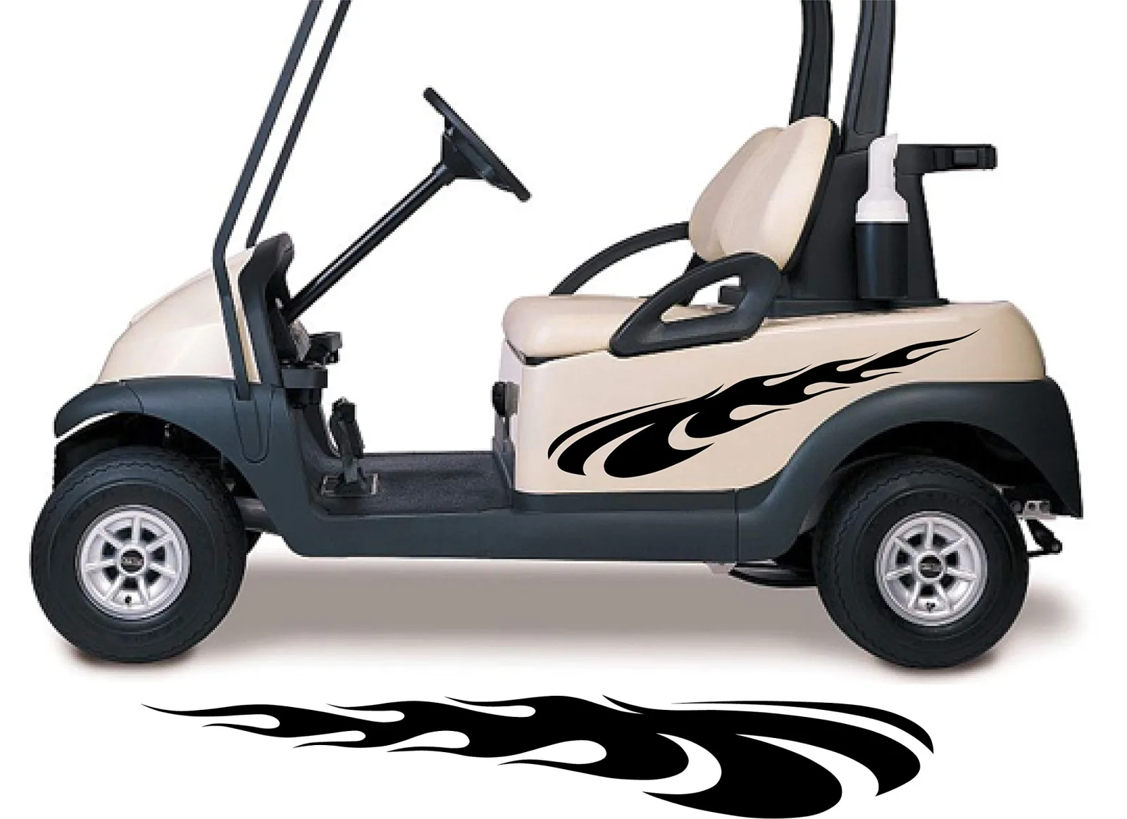 StickerChef GC Waterproof Golf Cart Decal Stickers