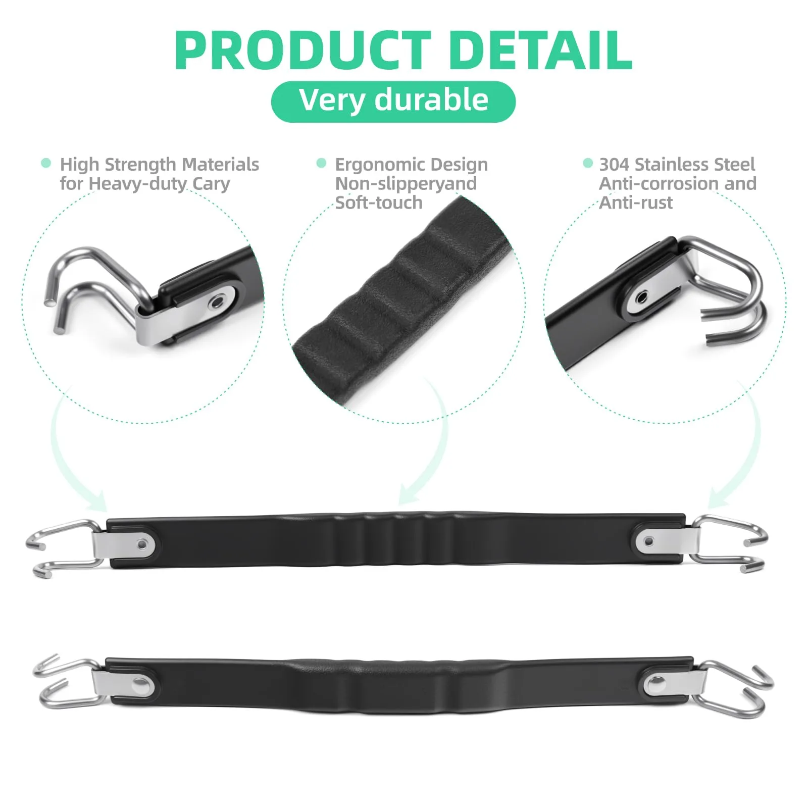 DIYOLFALL Golf Cart Battery Lifting Straps image 3