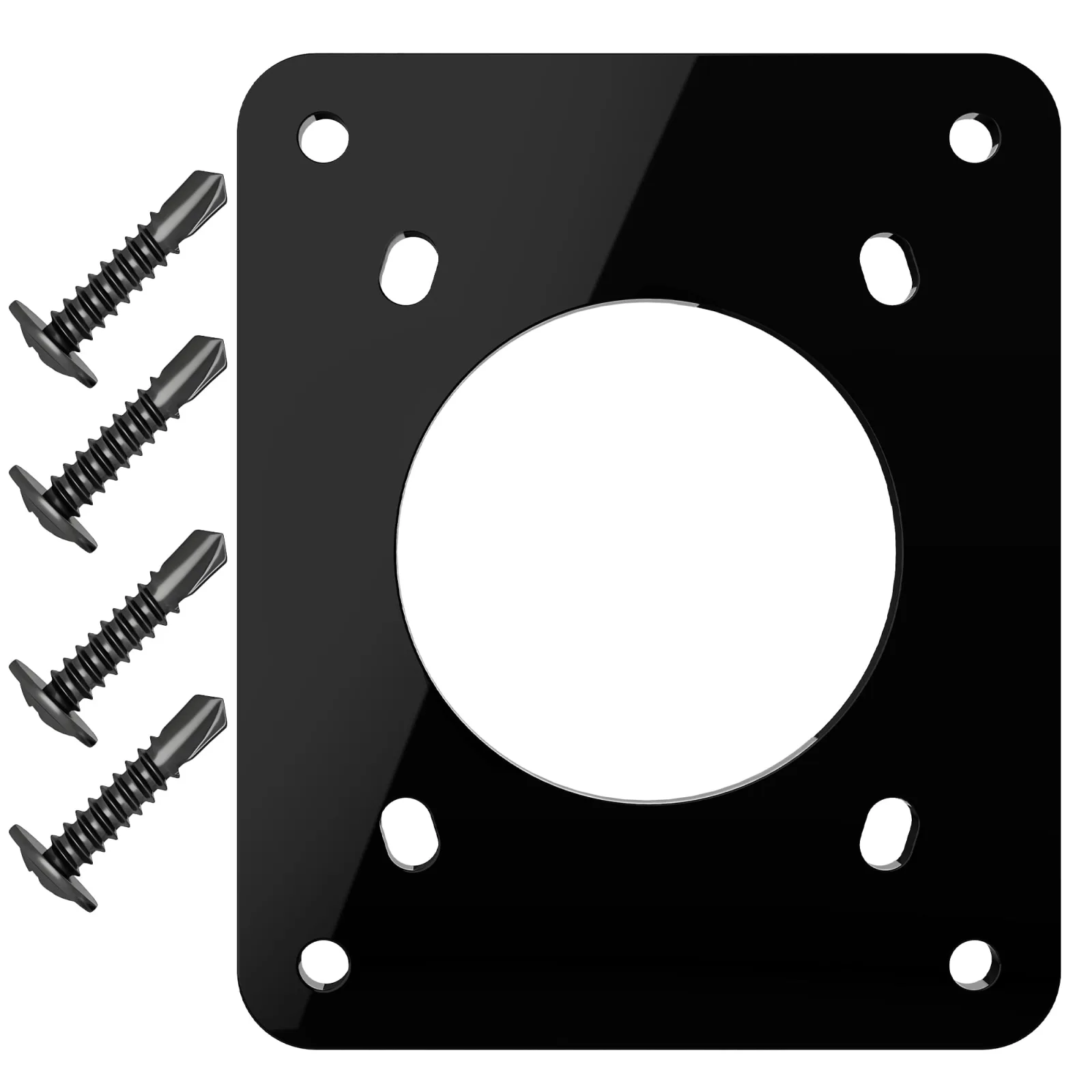 SS VISION Charging Port Adapter Plate SS-ECB-741 for E-Z-GO TXT (4-Hole)