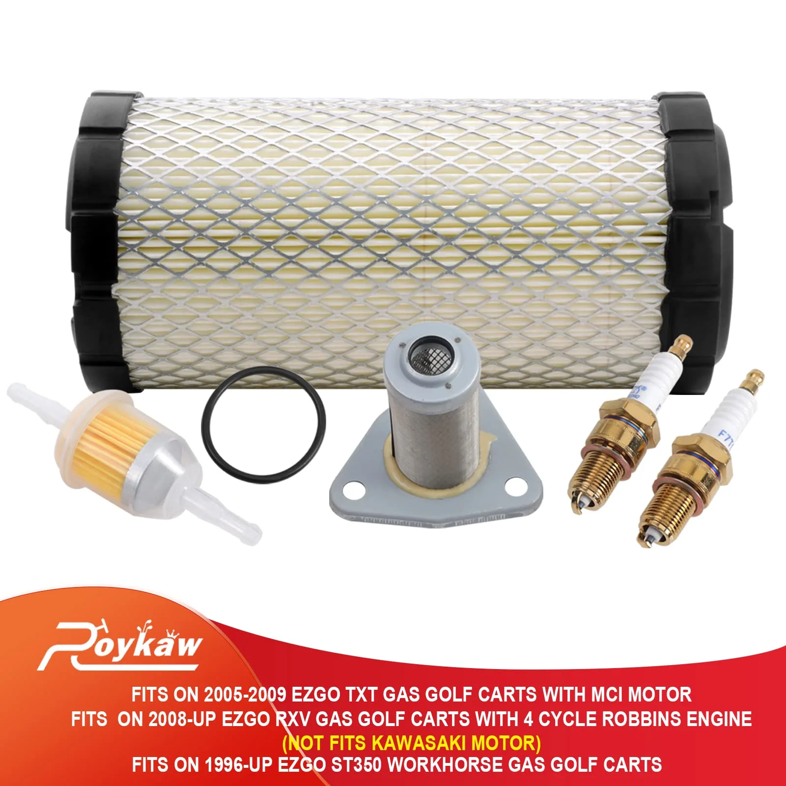 Roykaw Tune-Up Kit for E-Z-GO TXT / RXV / ST350 (72084G01) image 4