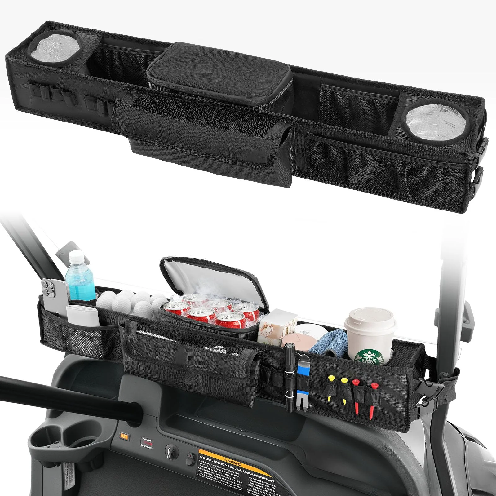 DRIVE UP DU00337 Golf Cart Front Storage Basket
