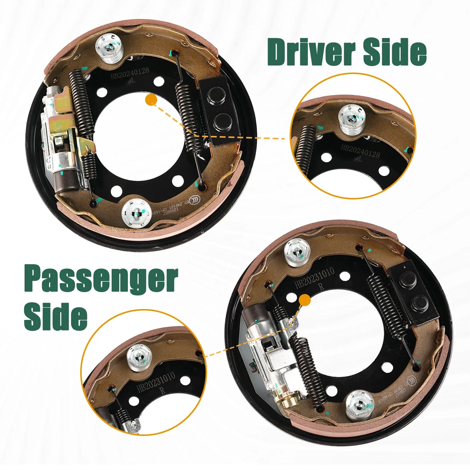 CLUBRALLY Golf Cart Brake Assembly Kit for E-Z-GO and Yamaha image 4