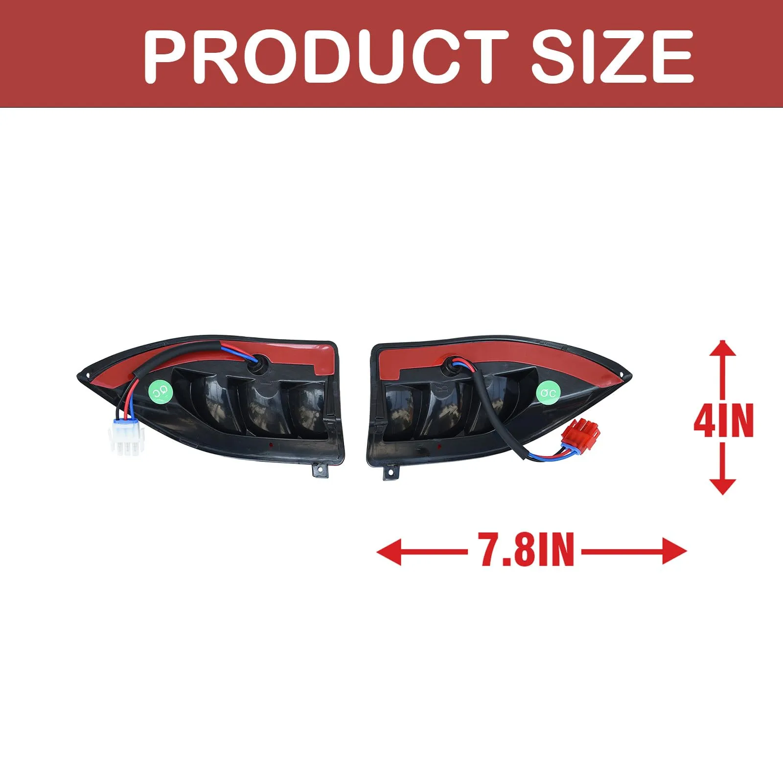 Orle Oko LED Taillight Set for Club Car Precedent and Tempo image 3