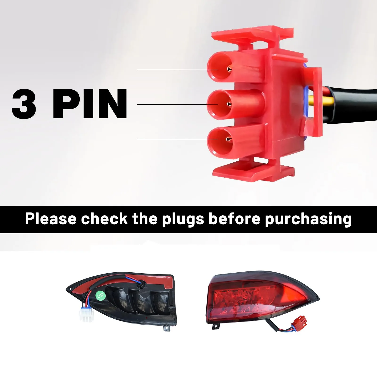 Orle Oko LED Taillight Set for Club Car Precedent and Tempo image 4