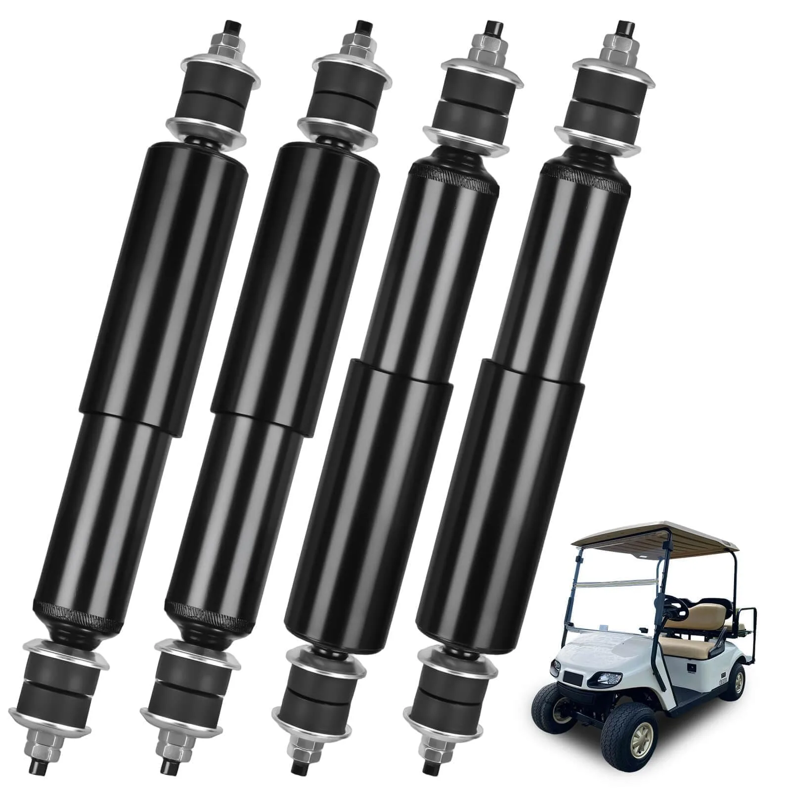 LEAPGOMAX EZGO TXT Front & Rear Golf Cart Shocks