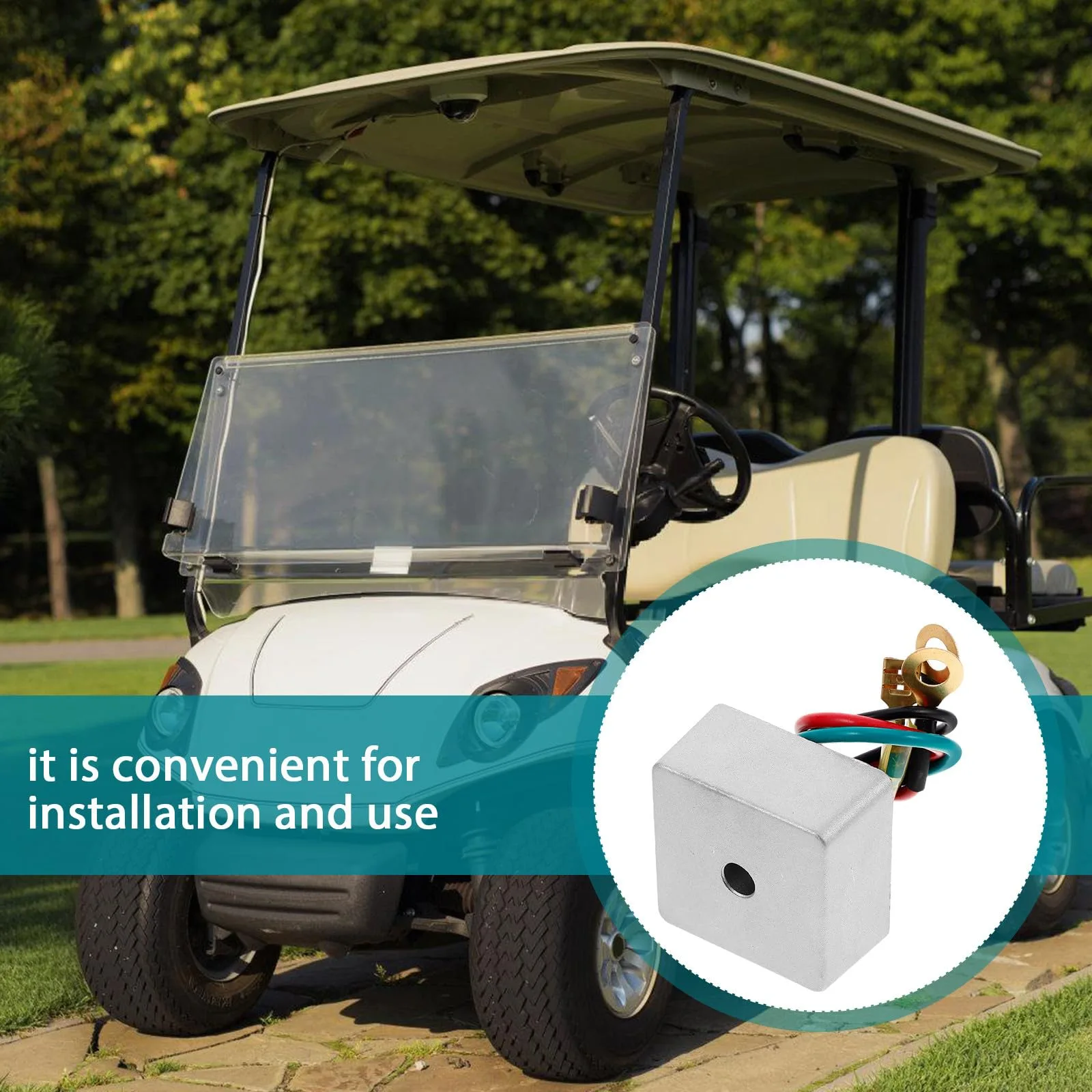 Totority Golf Cart Voltage Regulator for TXT, 27739-G01 image 3