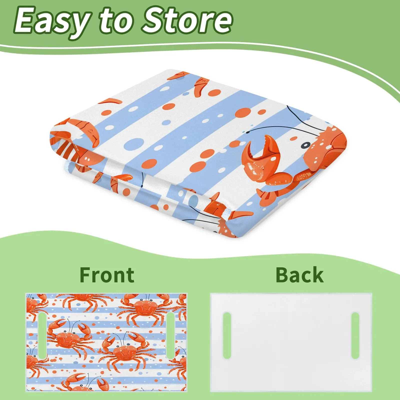 Tiveruda Golf Cart Seat Cover for Double Seats image 4