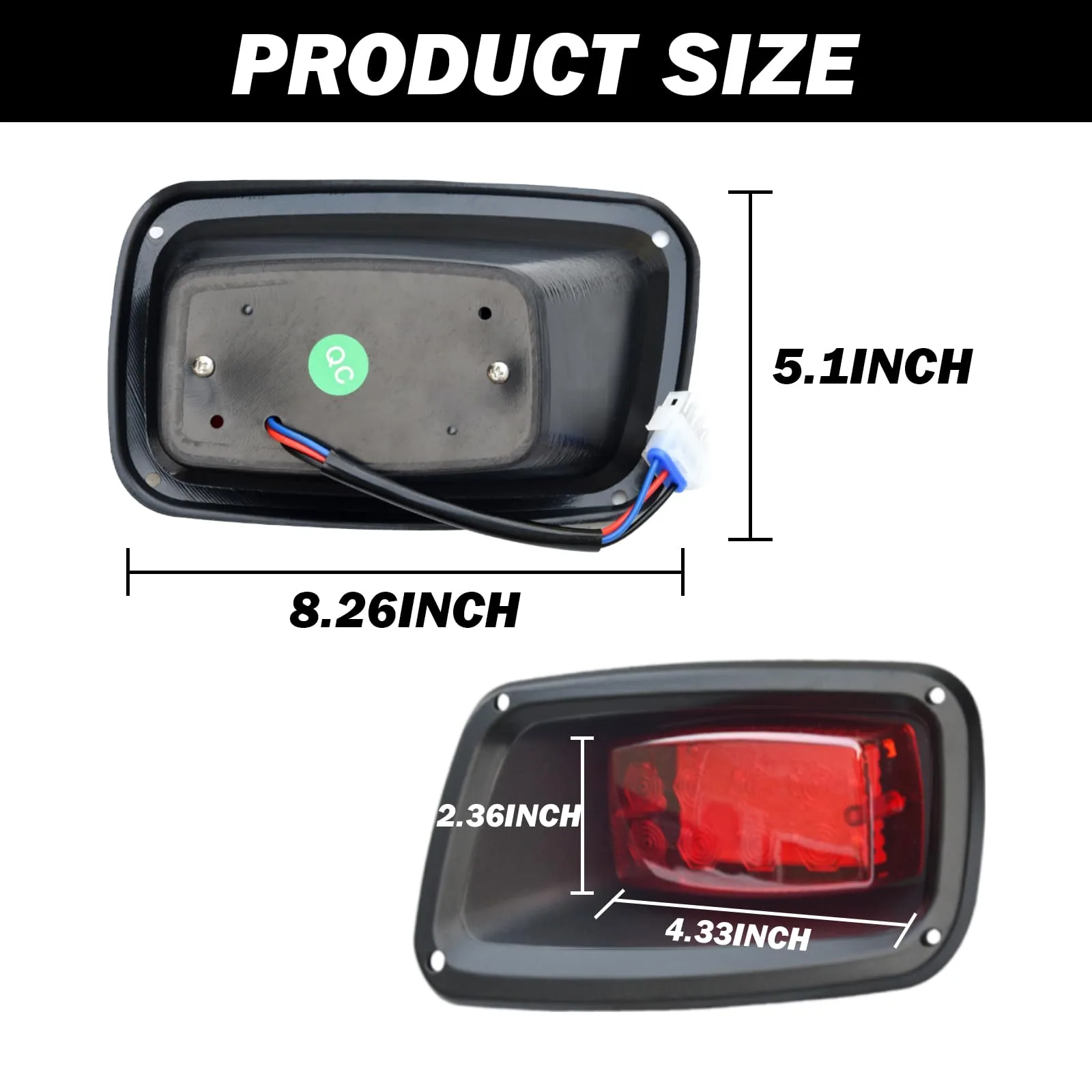 Orle Oko LED Tail Light Kit for E-Z-GO TXT 1996-2013 image 2