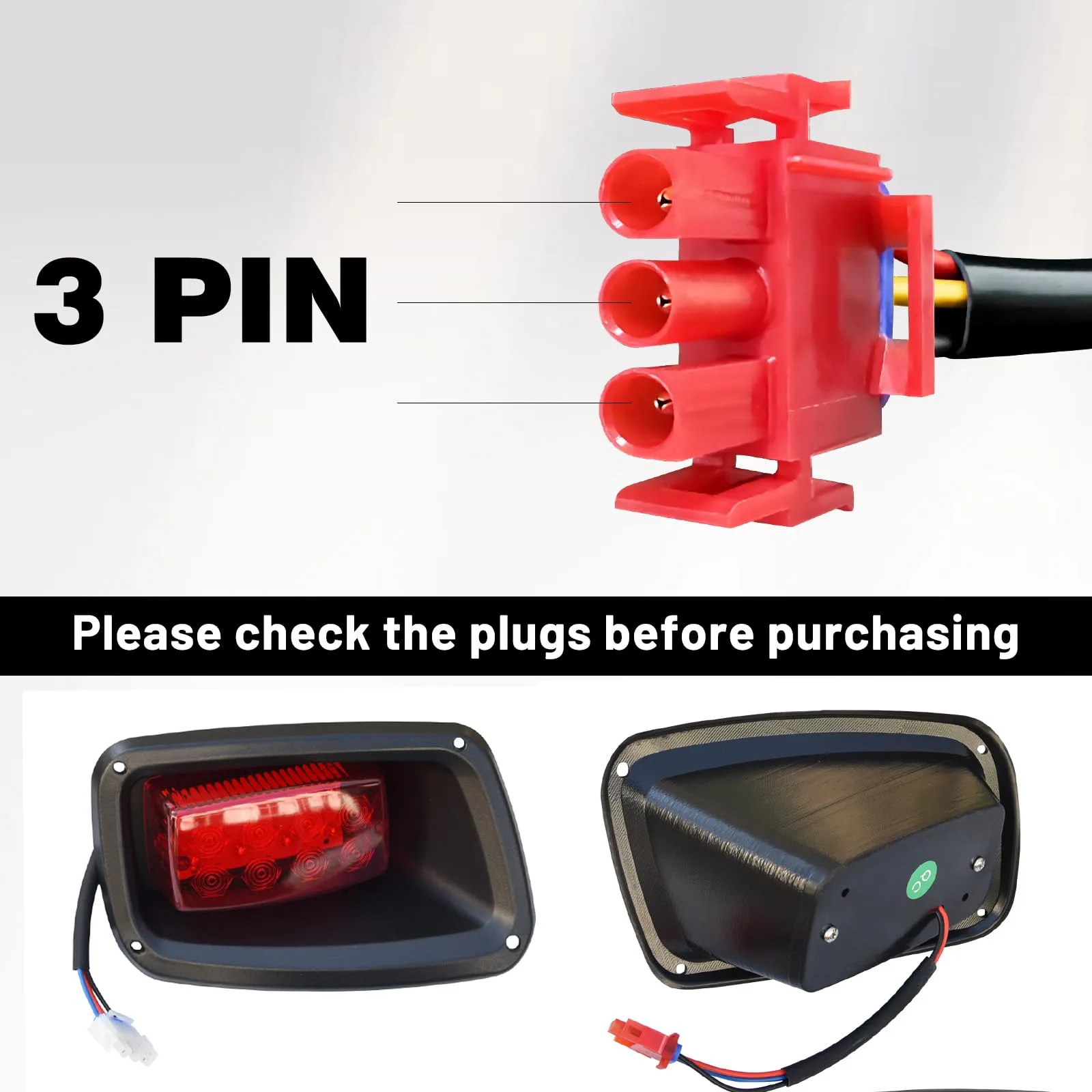 Orle Oko LED Tail Light Kit for E-Z-GO TXT 1996-2013 image 3