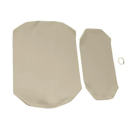 Mievlyo Tan Staple‑On Front Seat Cover for E‑Z‑GO Workhorse — S3.GEFZT02.H-RAC image 4