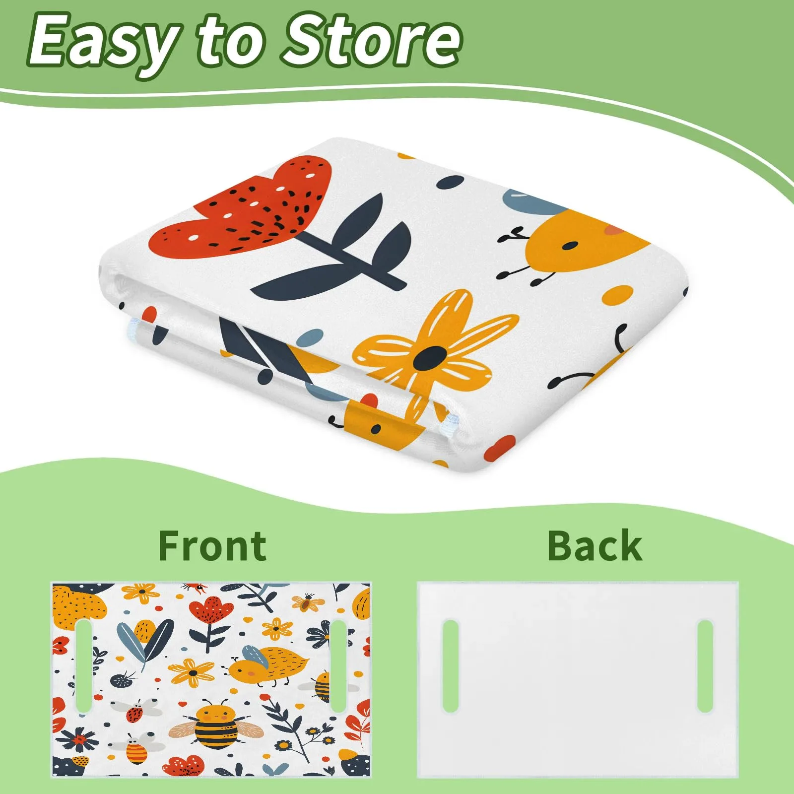 Tiveruda Golf Cart Seat Cover for Double Seats, 51 x 31 in image 4