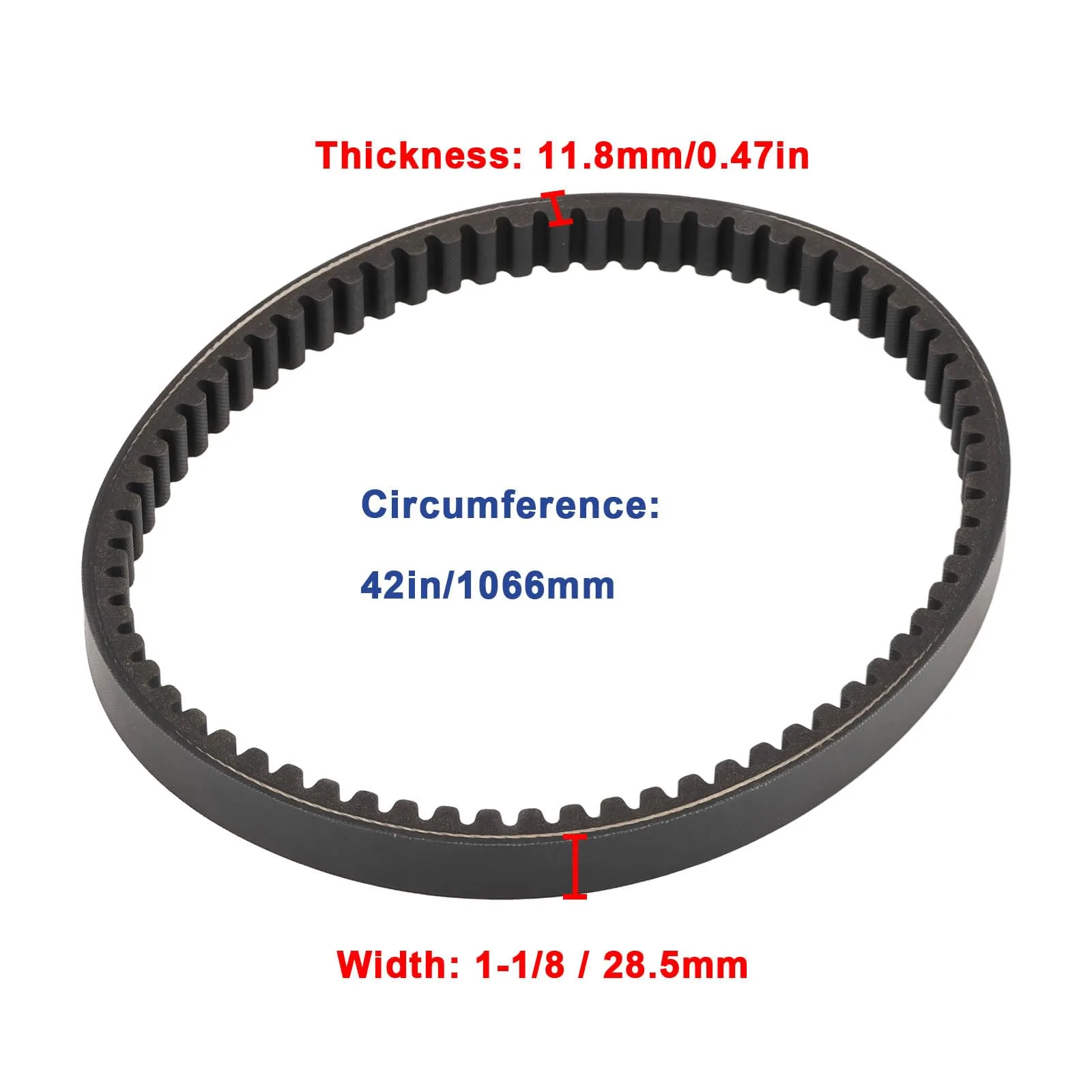 MechPort Gas Drive Belt for E-Z-GO TXT and Medalist image 4