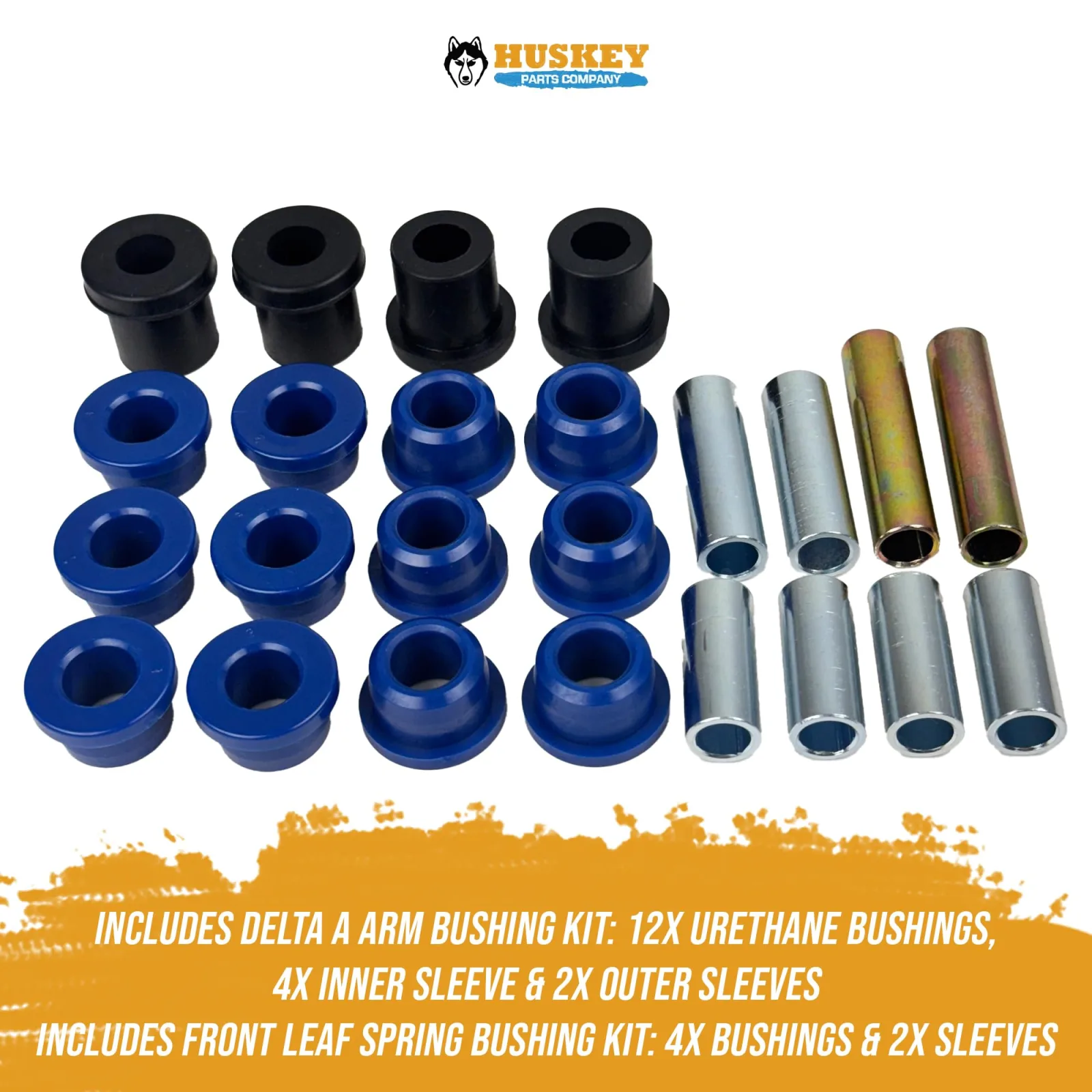 Huskey Club Car DS Front End Bushing Kit 1993+ image 2