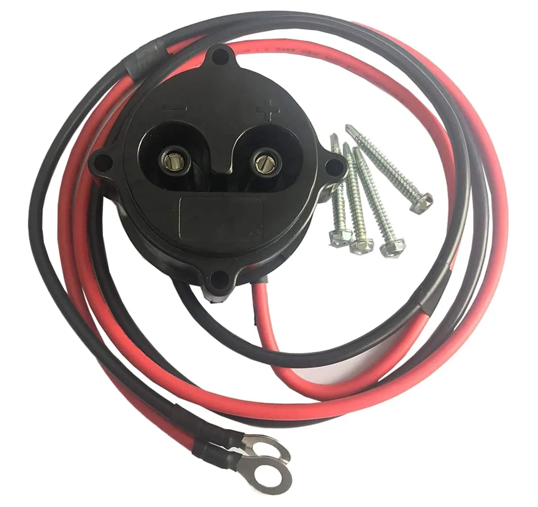 BeAcc Charger Receptacle for Yamaha G19/G22 48V