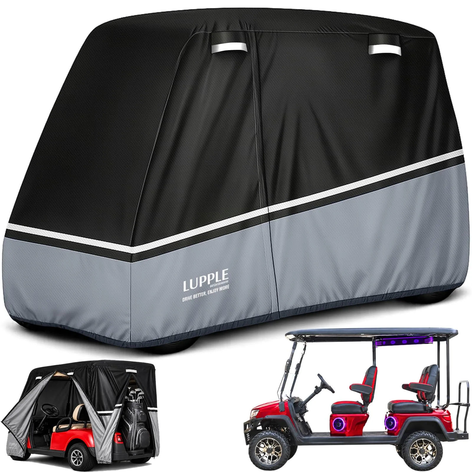 LUPPLE YQ-Cover-4XL 4-Passenger Golf Cart Cover