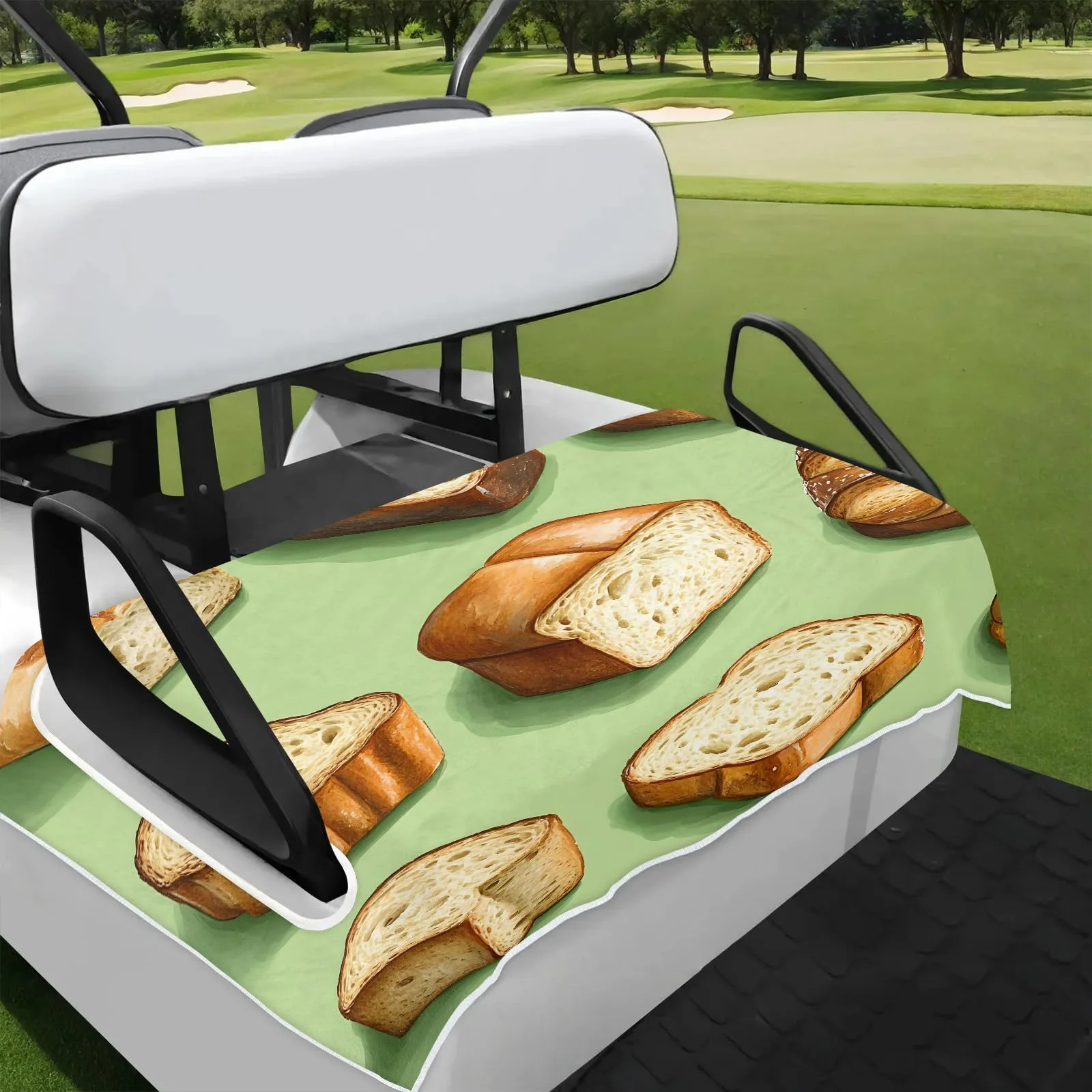 Tiveruda Golf Cart Seat Cover for Double Seats