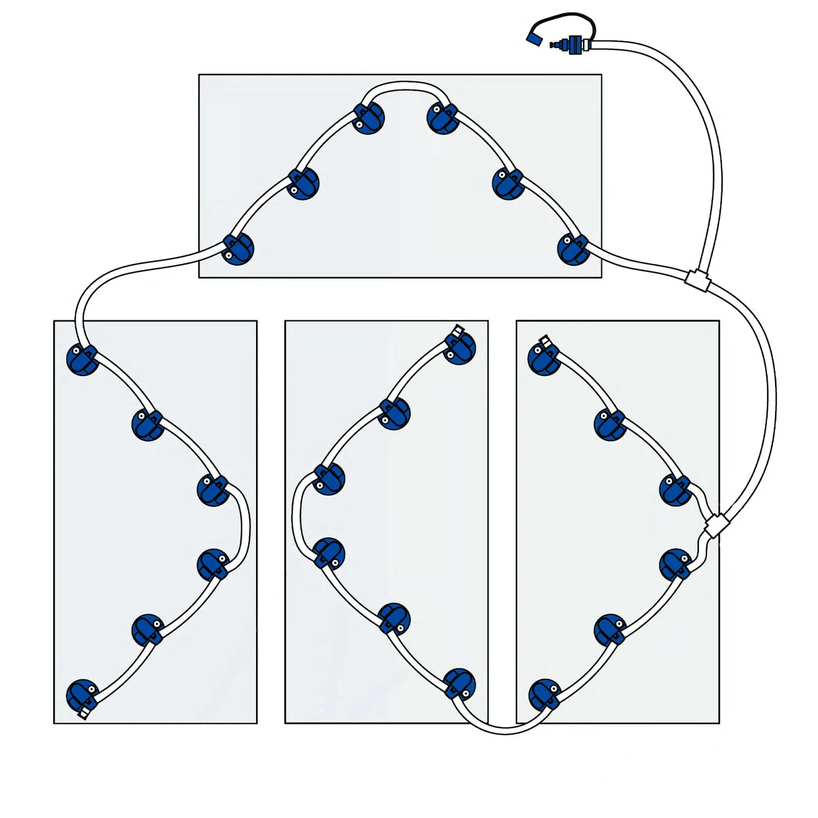 Water My Battery E-Z-GO RXV Battery Watering System