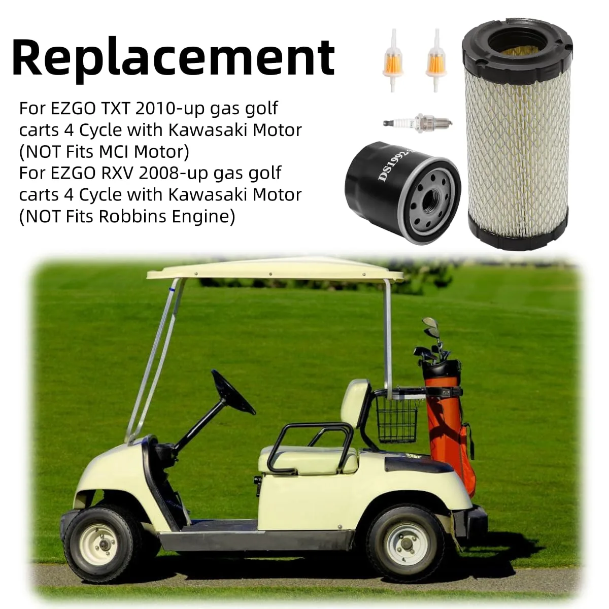 CAFEZAYO 4656A Tune-Up Kit for E-Z-GO Gas Golf Carts image 3