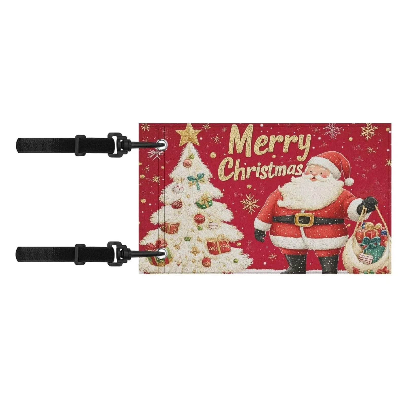 Rarucativ Red Holiday Golf Cart Seat Cover Blanket
