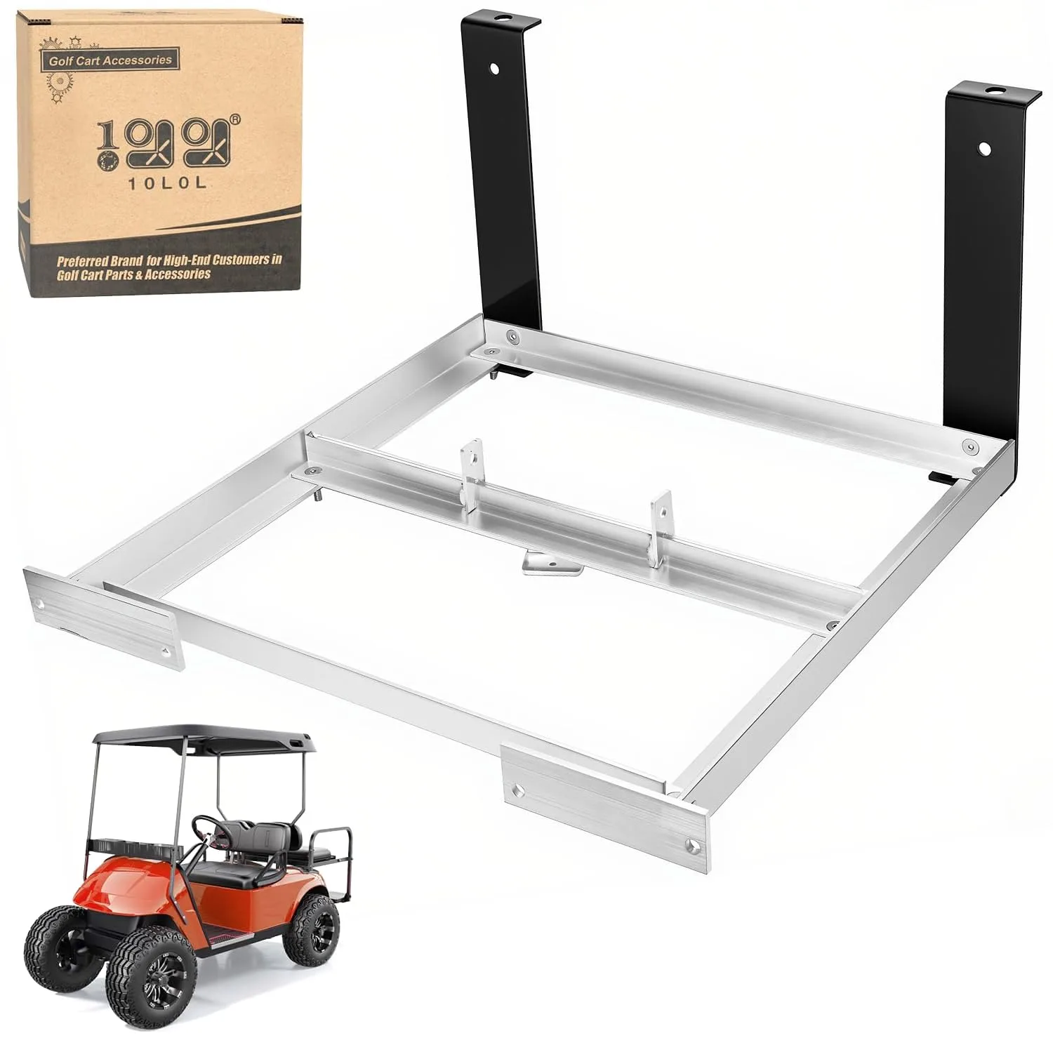 10L0L Aluminum Battery Tray for E-Z-GO TXT Medalist
