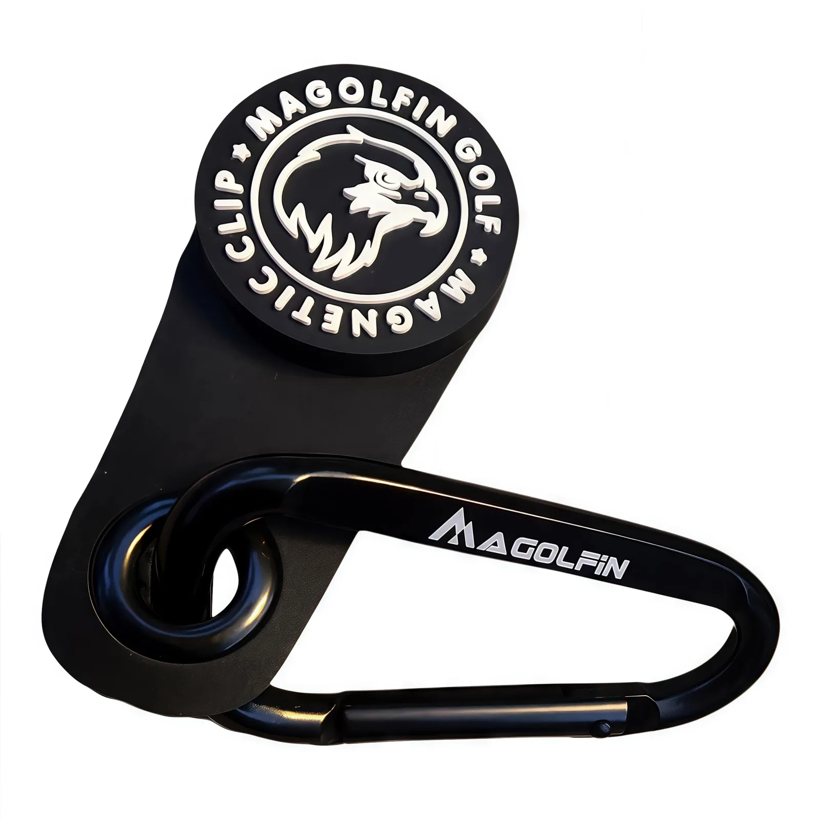 MAGOLFIN Magnetic Golf Towel Clip with Carabiner