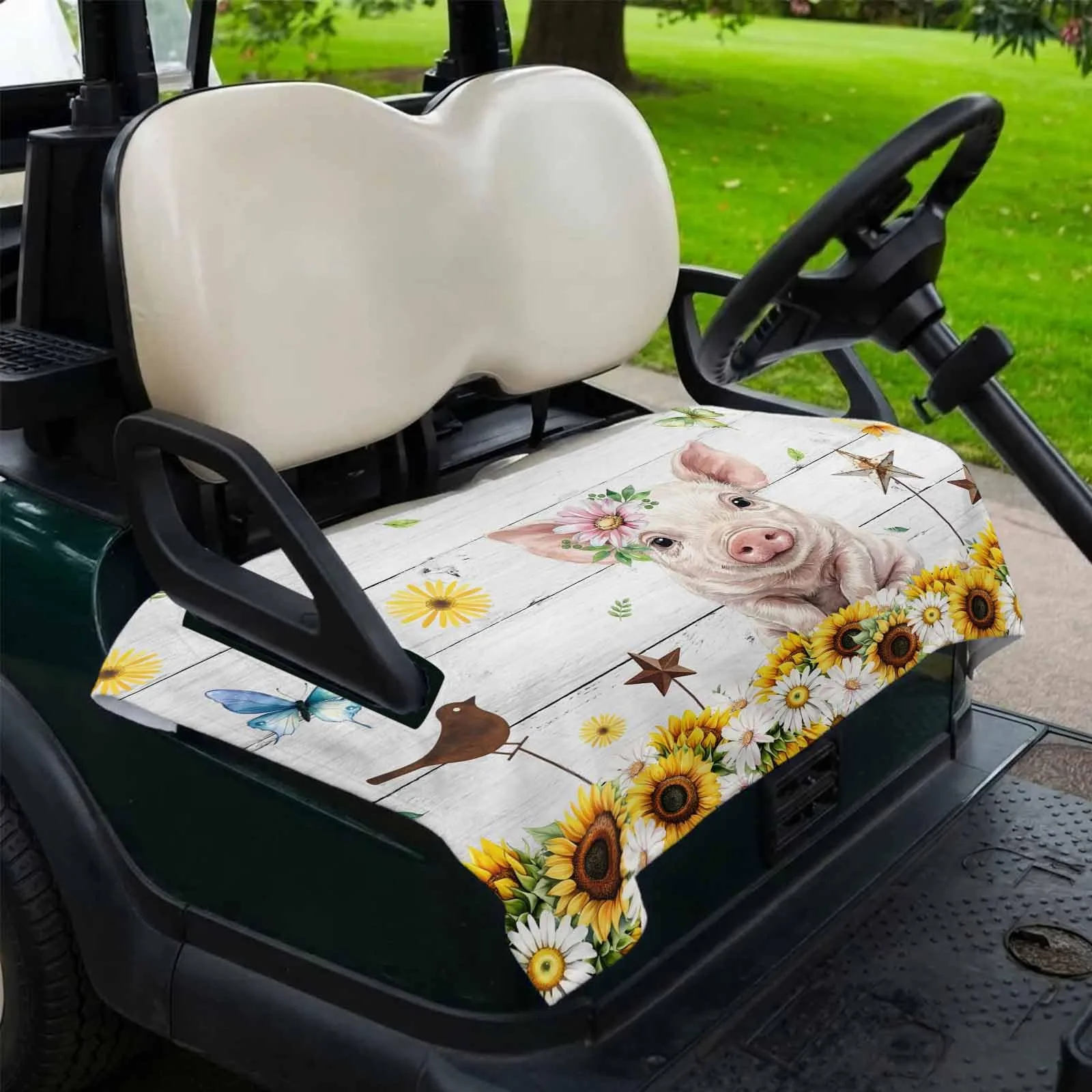 DecorLovee Golf Cart Seat Cover, 51 x 31 in image 2