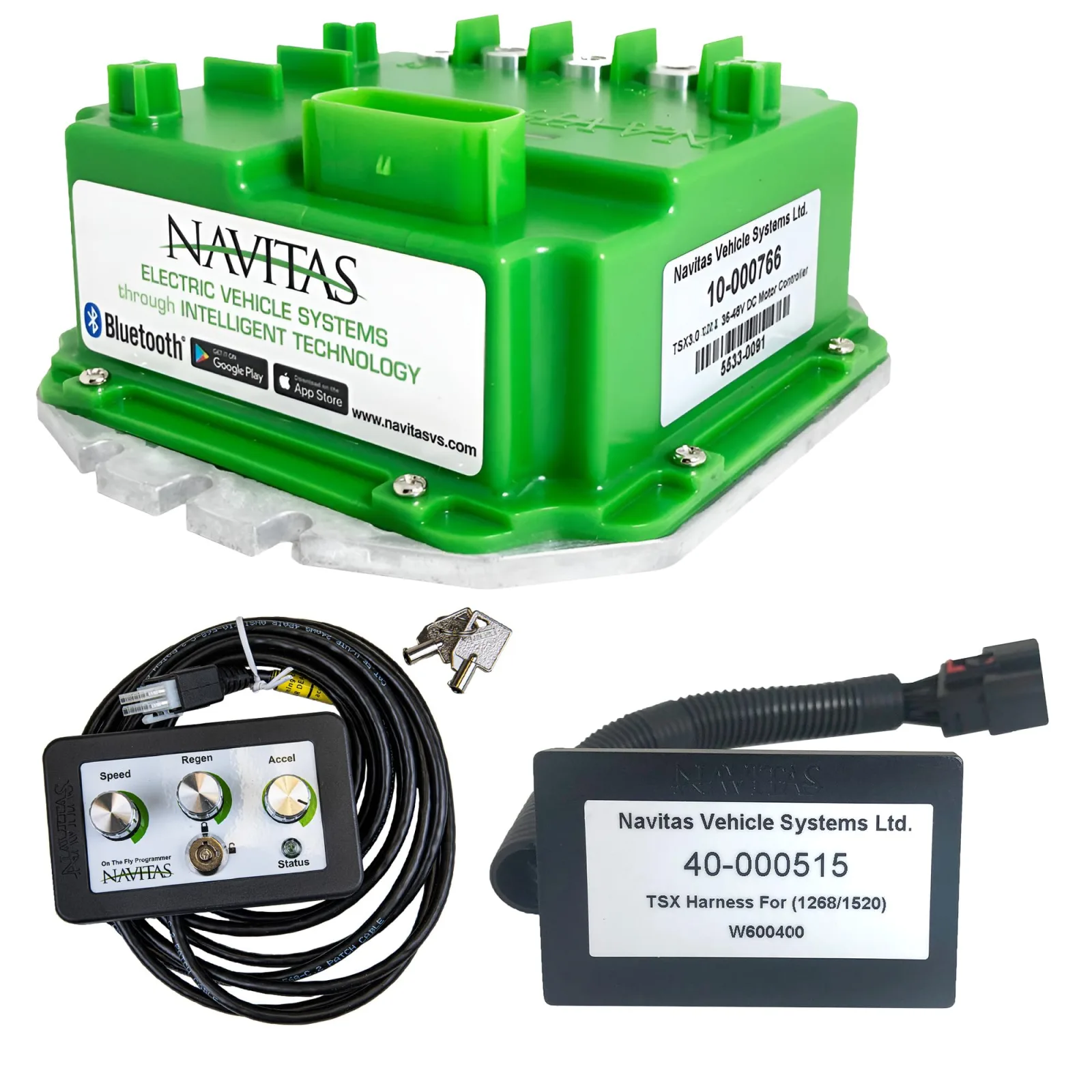 Navitas TSX3.0 48V DC Controller — Part 10-000685, Club Car 1268/1520 Compatible