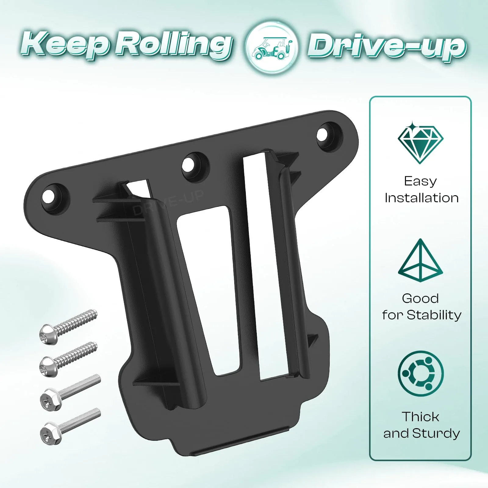 DRIVE UP Club Car Cooler Sandbox Mounting Bracket DU00144 image 2