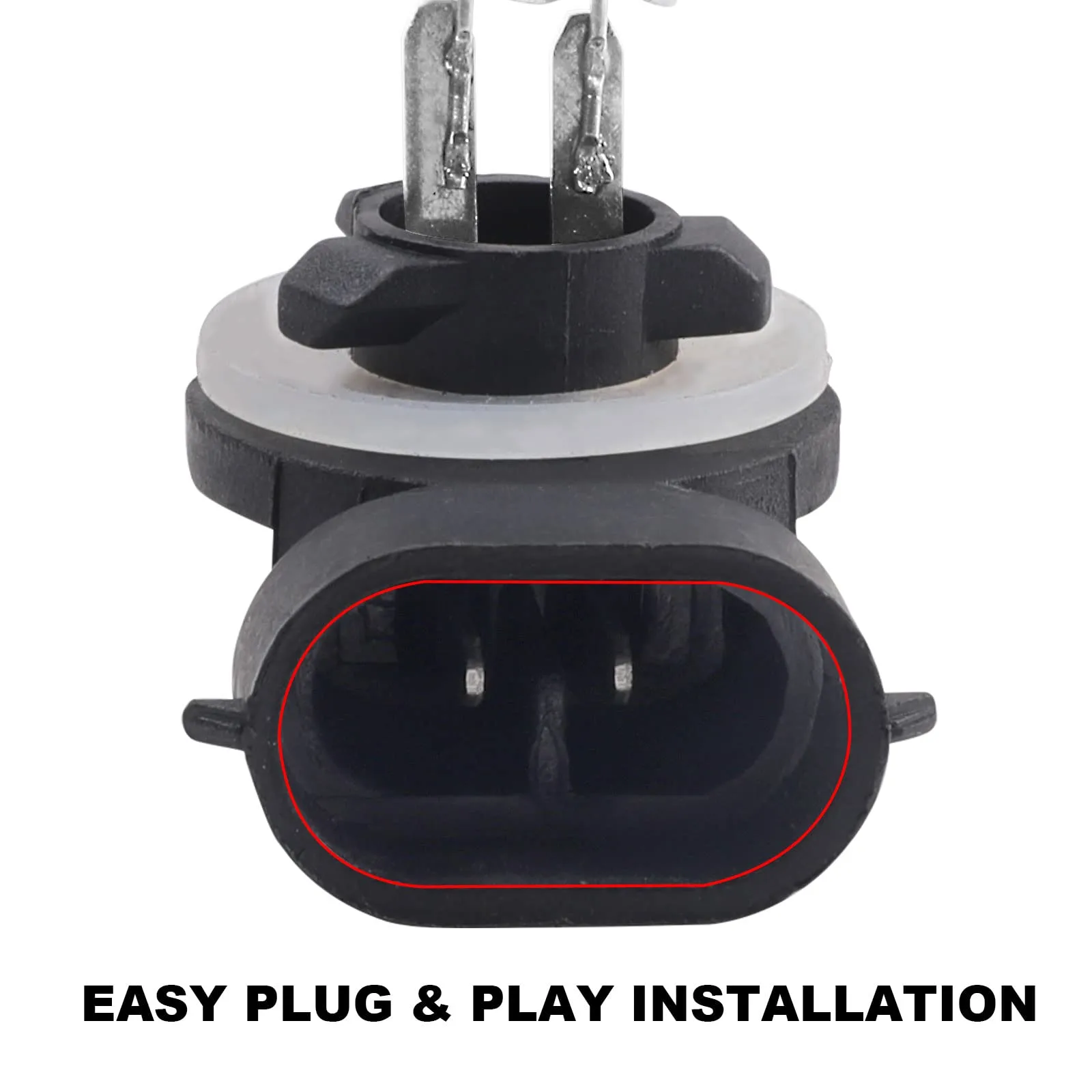 Roykaw 12V 37W Halogen Golf Cart Headlight Bulb image 3