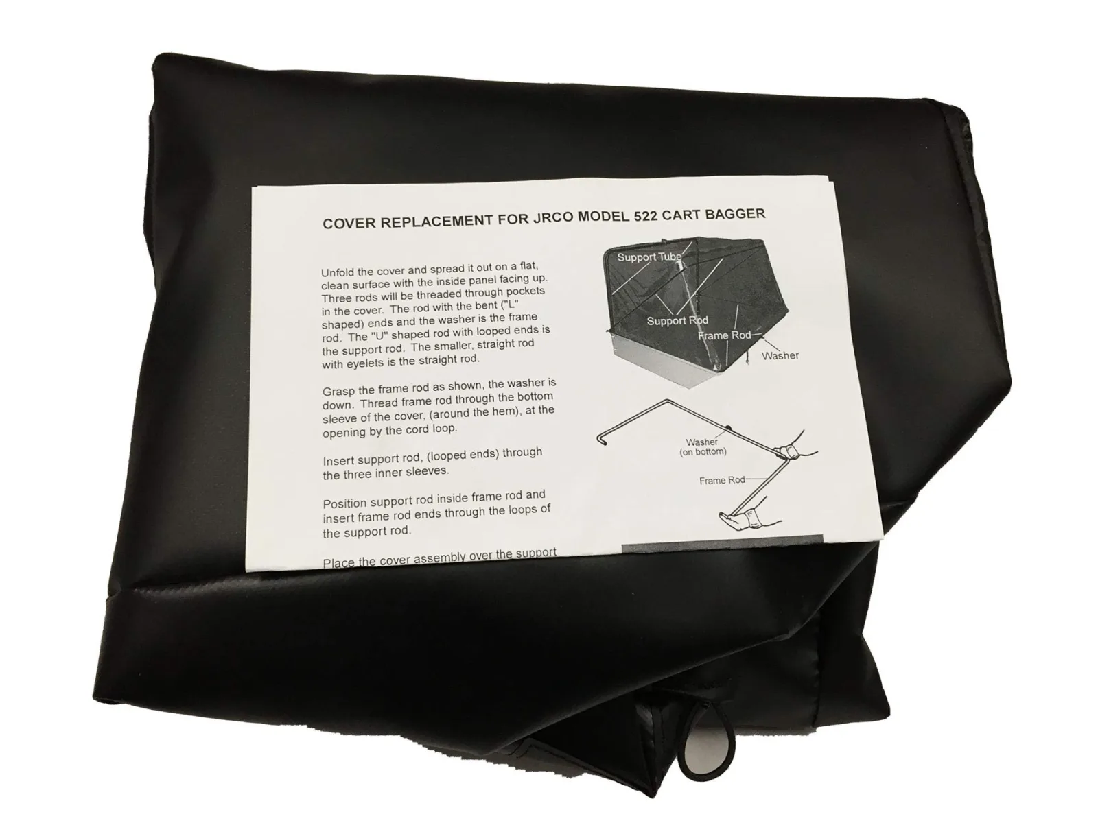 JRCO 522 Vinyl Cart Bagger Cover