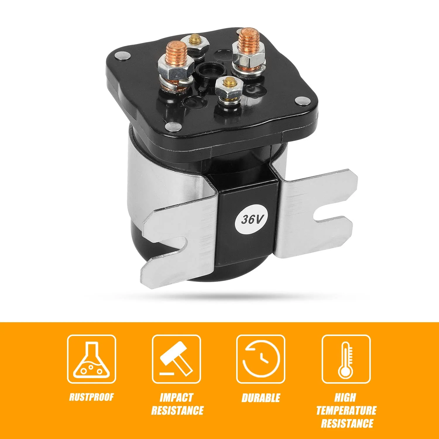 RANSOTO WWJ243 36V Solenoid for Electric Golf Carts image 3
