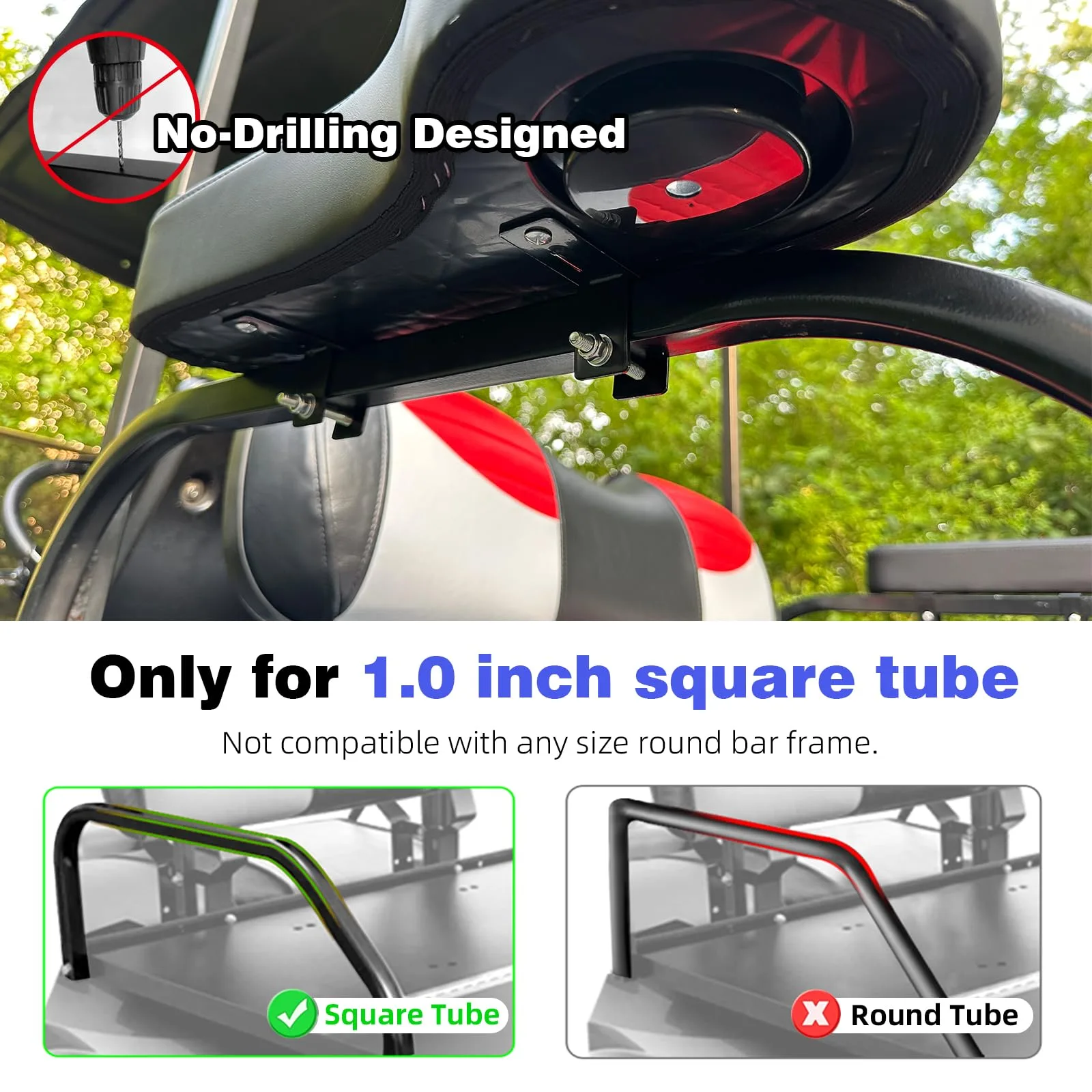 Roykaw Golf Cart Armrest with Cup Holder image 2