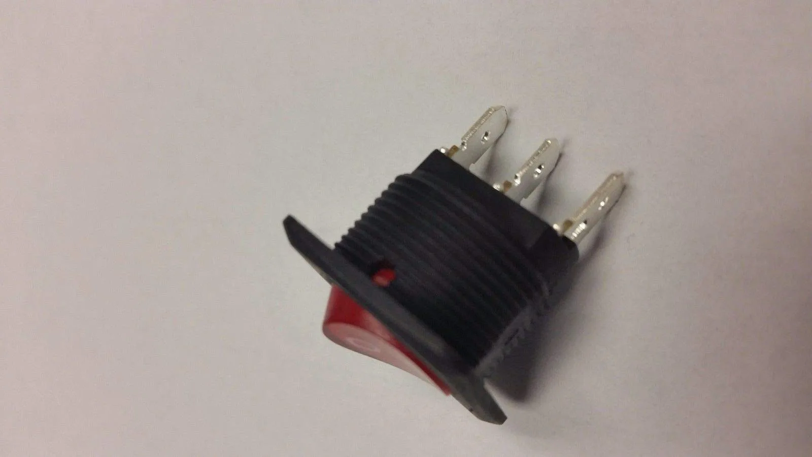 3G Illuminated Red 12V Golf Cart Rocker Switch image 3