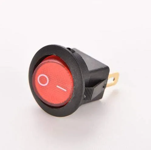 3G Illuminated Red 12V Golf Cart Rocker Switch