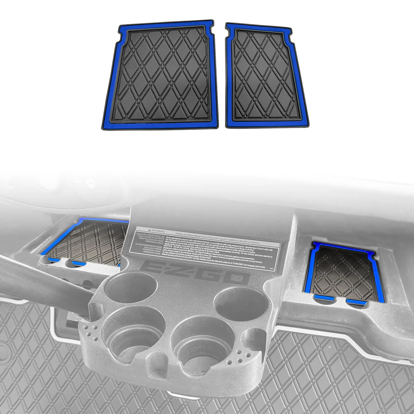 Xtreme Golf Cart Mats DM10 Dash Mat for E-Z-GO RXV (2008-2023) image 4