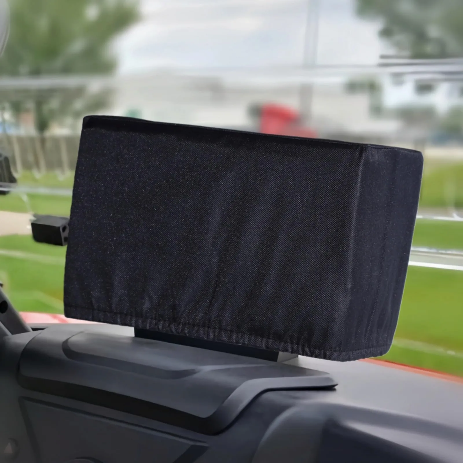 Woho Touchscreen Cover and Magnetic Sun Visor for Golf Carts image 2