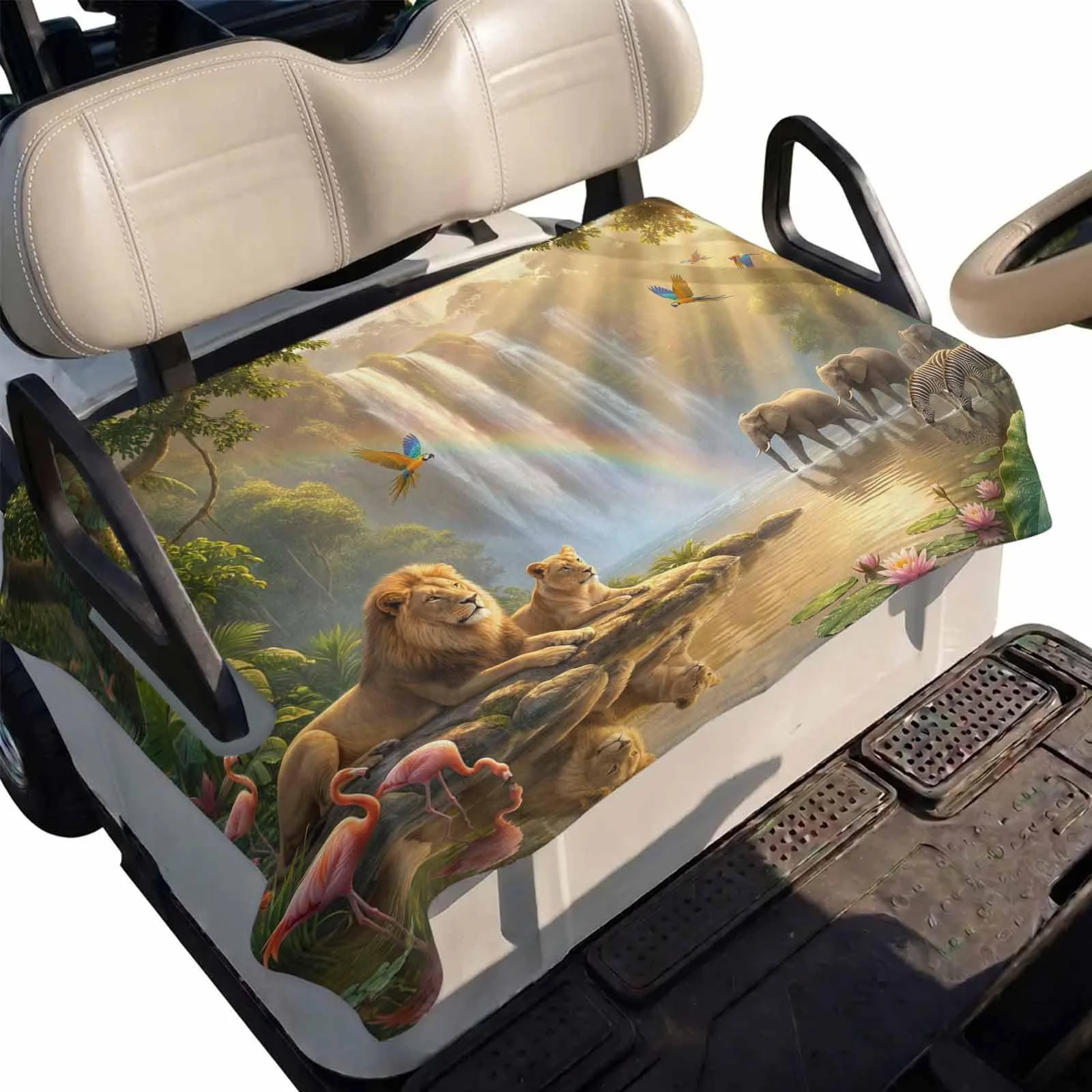 DecorLovee Golf Cart Seat Cover for EZGO and Club Car