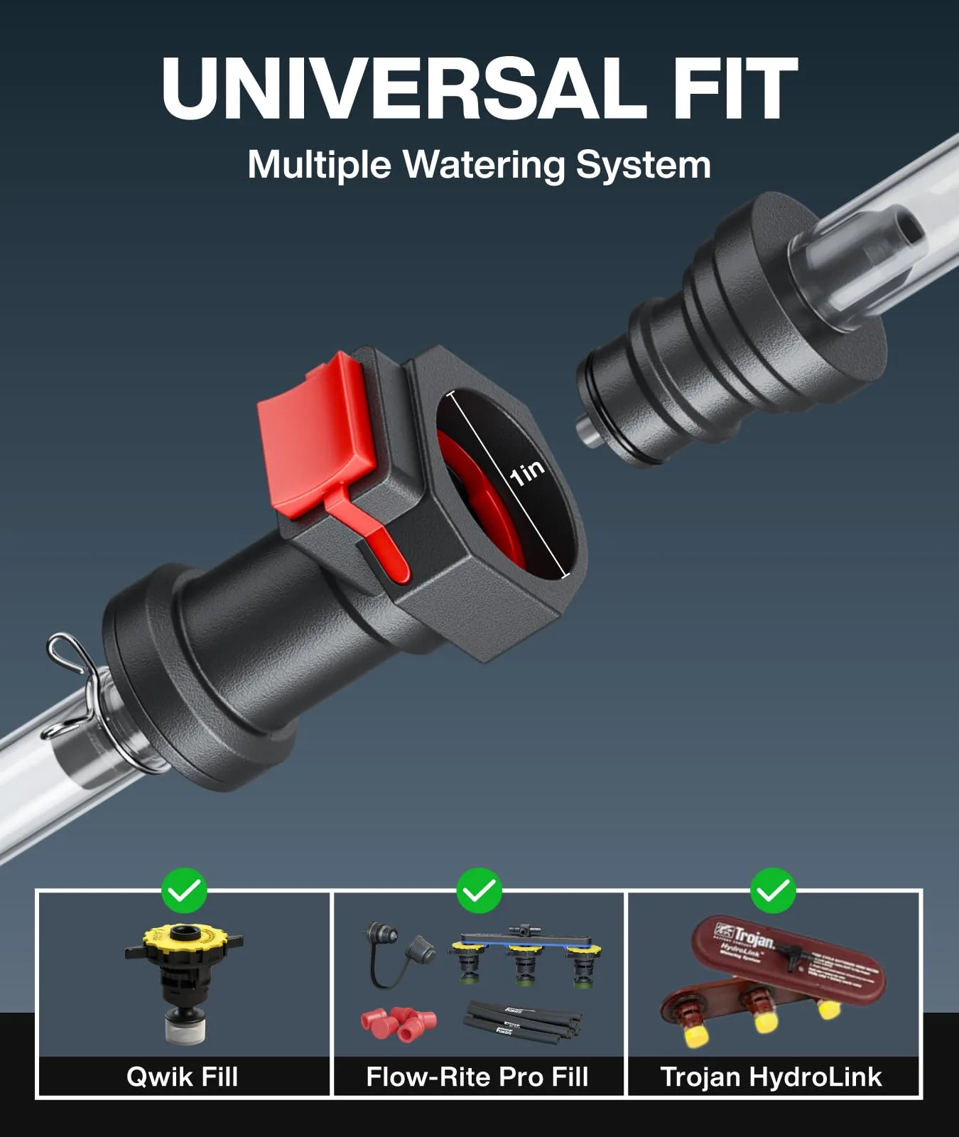 OMEIPMEO Golf Cart Battery Water Filler Pump image 3