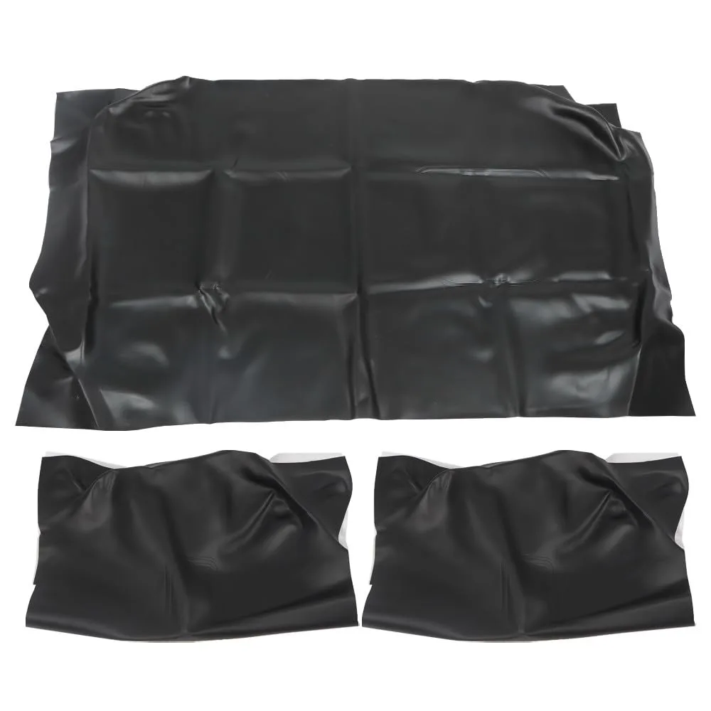 Generic Black Front Seat Cover for Club Car DS 1982-2000.5